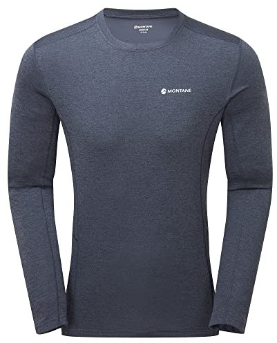 Montane Mens Dart Long Sleeve T-Shirt Eclipse Blue XXL