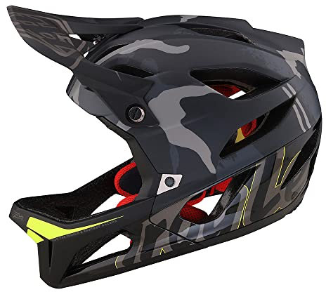 Troy Lee Designs Uni – Erwachsene MTB Helm, grau, XL/2XL