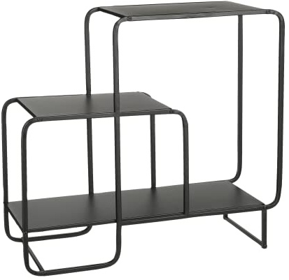 MICA Decorations Jules Konsolentisch - L70 x B30 x H76 cm - Metall - Schwarz