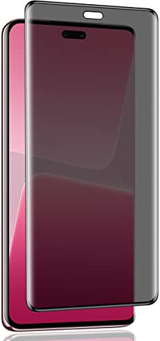 Yiunssy Protector de pantalla Privacidad para Xiaomi 13 Lite Cristal Templado, Cobertura Completa/Dureza 9H,Anti Espía Privacy Vidrio Templado para Xiaomi 13 Lite