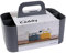 BLUE GINKGO Organisateur Empilable – Caddy Portable Fabriqué en Corée pour Salle de Bain, Bureau, Loisirs Créatifs ou Fournitures Scolaires (Rectangulaire, Gris)