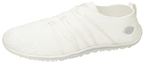 Dockers by Gerli Damen Schuhe Sneaker Barfußschuhe Turnschuh Sneaker Mesh, Farbe:Weiß, Schuhgröße:EUR 37, Artikel:-500 White