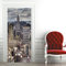 PLEETS Türtapete selbstklebend TürPoster New York City Türaufkleber 77 x 200cm Türfolie Poster Fototapete Tapete Aufkleber DIY Wandbild PVC Wasserdichte Tapete