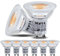 DEIFUA GU10 LED Lampe Extra Warmweiss 2200K 3.5W Ersetzt 35W Halogen Leuchtmittel, 6er Pack, 300lm Amber Glow, Nicht Dimmbar Reflektorlampe, Flimmerfrei Strahler, Abstrahlwinkel 360° Birnen, 38° Spot