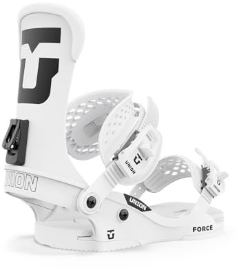Union Force Classic (T.HB) Herren Snowboardbindung, M, Weiß