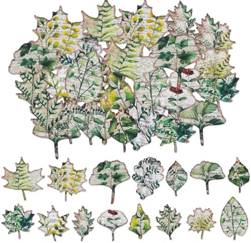 46pcs Aufkleber für Scrapbooking Kleine Scrapbook Aufkleber Set, Journaling Bullet Junk Journal Supplies, Planer, Kid DIY Art Crafts, Laptop, Koffer (Stil-14)