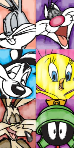 Carbotex Strandtücher der Marke Looney Tunes Beach/Badetuch, 70 x 140 cm