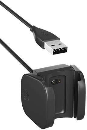 Yaekea Ladekabel Kompatibel mit Fitbit Charge 4/Fitbit Charge 4 SE Ladegerät 3.3Ft USB Schnell Ladestation für Fitbit Charge 4 Schnellladegerät Magnetisches Ersatz für Fitbit Charge 4 Kable