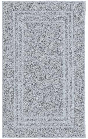 Kleine Wolke Badteppich, Baumwolle, Platin, 50x80cm
