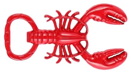 Abrebotellas magnético | Llavero de langosta | Abridor de botellas de crudo | Abridor de botellas de cerveza | Abrelatas en forma de langosta | Hecho de metal | Abrelatas de cocina de abeto