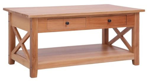 LXYZWRW Furniture Select Couchtisch 100x55x46cm Mahagoni Massivholz