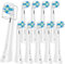 iO Ersatzköpfe kompatibel mit Oral B iO 3 4 5 6 7 8 9 10 Serie Elektrische Zahnbürsten, kompatibel mit Braun Oral B iO mit mittleren Borsten, Weiß, 10 Stück