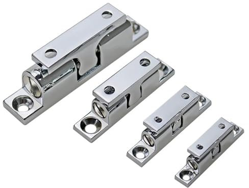 Cerradura de bola de aleación de zinc for equipo industrial, cerradura de hebilla elástica, cerradura de puerta oculta, 1 unidad(32mm)