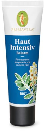 PRIMAVERA Haut Intensiv Balsam bio* 50 ml - mit Weihrauch afrikanisch, Palmarosa und Rosengeranie - für besonders strapazierte und trockene Haut - Naturkosmetik - vegan