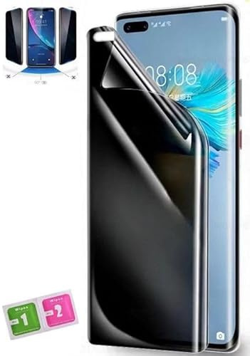 AILIKA Anti-spy hydrogel glass compatible with Huawei Enjoy 90 Plus - progressive blackout from the first degrees - spatula, handle and manual included