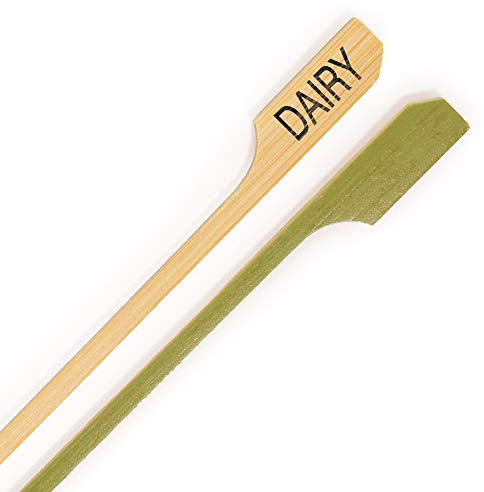 BambooMN - Dairy Marker Bamboo Paddle Pick - 3.5 (9cm) - 1,000 Pieces