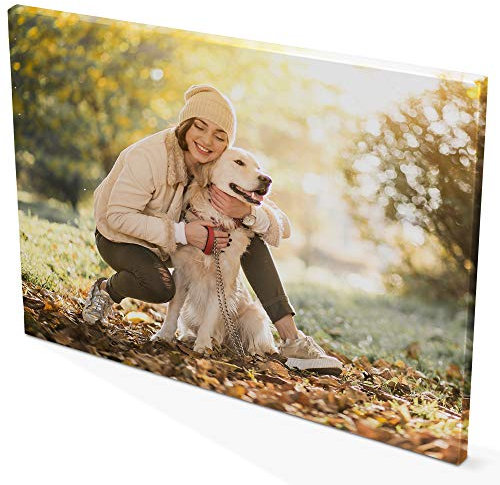 LolaPix Leinwand Personalisiert Foto. Wandbild Bilder. Foto auf Leinwand Bild. Fotoleinwand. Poster Selber Gestalten. Picture Fotoleinwand Eigenes Bild Fotos 75x50cm