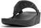 Fitflop Women's Lulu Glitter Toe-thongs Open Toe Sandals, Black Glitter, 8 UK