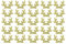 Filz-Applikationsset mit Rentier-Geweih, Weihnachtsmann-Geweih, Filz-Patches, Bögen für Hunde, Haar-Accessoires, Sammelalbum, Kuchendekoration, Verzierung, Weihnachtsdekorationen (Gold), 25 Stück