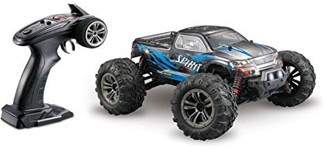 Absima Spirit Schwarz, Blau Brushed 1:16 RC Modellauto Elektro Monstertruck Allradantrieb (4WD) RTR 2,4 GHz inkl. Akku