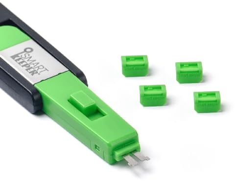 SmartKeeper ESSENTIAL / 4 x Mini Display Port Blockers + Key / Grün