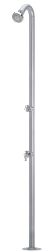 belfer Gartendusche mit Wasserhahn 42D3 Aluminium