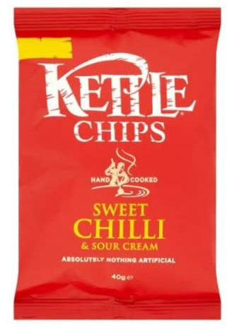 Kettle Chips Sweet Chilli & Sour Cream 40g x 30 pack