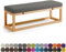 Lsjoaw Bankauflage Bankkissen Sitzauflage Sitzkissen Bank 120X40X3CM Stuhlkissen Bankpolster Schaukel mit abnehmbarem Bezug für Fensterbank Outdoor Gartenmöbel Terrasse Drinnen Sitz,Dark Grey
