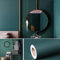 Oliver Dark Green Peel and Stick Wallpaper Matte Texture Sticker Decorative Adhesive Vinyl for Drawer Cabinet Shelf Liners Waterproof Removable (Dark Green, 60 X 250cm)