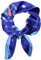 FAIRYGATE Seidentuch Quadratisch Damen Bandana Seidentuch Kopftuch Hijab Tuch Quadrates Bedrucktes 70x70cm DA2117