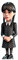 Minix - Wednesday - Pack de 4 - Figurine à Collectionner 7cm - (Mercredi, Mercredi en Robe de Bal, Enid, Bianca)