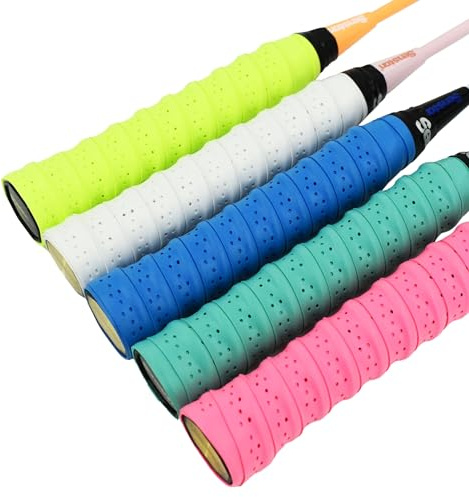 Senston Racquet Grip 3 Pack Tennis/Badminton/Squash Rackets Overgrip | Thickened and durable,Sweat wicking is refreshing,firmness and flexibility
