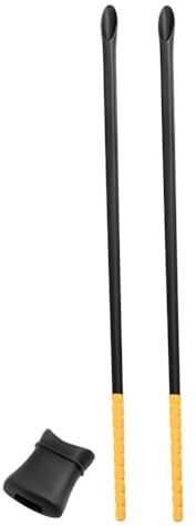 ABOOFAN Palillos largos de silicona para ollas calientes, palillos de cocina antideslizantes ideales para olla caliente y cocina asiática 30,7 cm