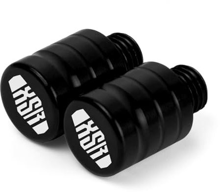 Motorrad Spiegel Loch Dübel Schrauben Kappen Bolzen Abdeckung Für Yamaha XSR700 XSR900 XSR300 XSR155 XSR 700 900 300 155(SCHWARZ)