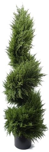 Botanik 120cm Sprial Cypress Artificial Tree UV Resistant Outdoor