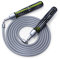 Hererope Weighted Jump Ropes for Men & Women, 1LB Jump Rope Weighted With Ball-bearing, No-Slip Grip, Durable Steel Cable, Heavy Jump Rope Designed for Fitness, High-Intensity Strength Workouts,