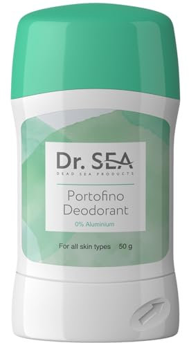 DR. SEA - Natural Aluminum-Free Deodorant with Mint & Sage – Long-Lasting Odor Protection & Intense Freshness – Hydrates & Soothes Skin – 50g
