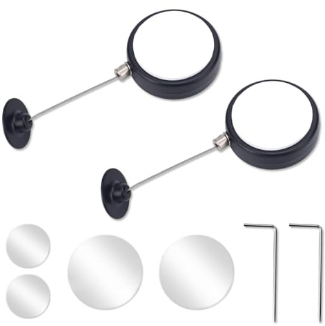 2pcs Retractable Remote Control cable Tether Locks, 4.92ft Adjustable Security Remote Control Lanyard Leash for TV Game Controllers Tablets in Showrooms Office Home