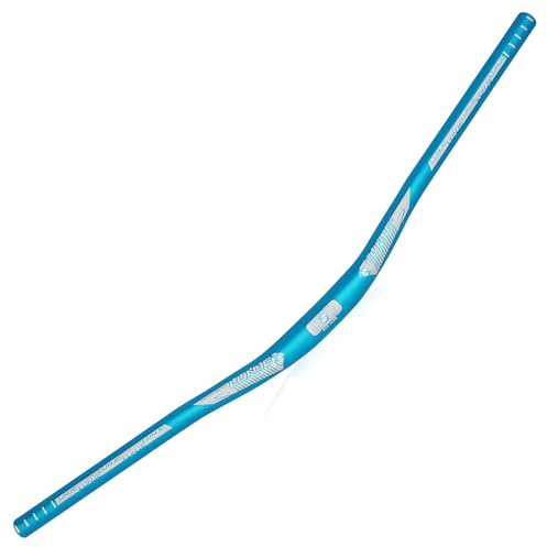 31,8 mm Mountainbike-Lenker, Aluminiumlegierung, 720 mm/780 mm, extra lange MTB-Fahrradstange (blau, 780 mm)