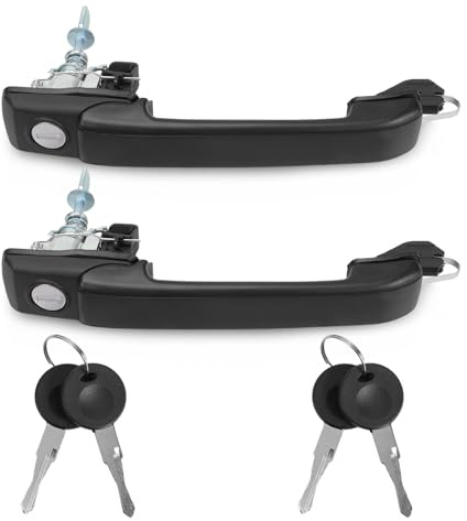 GRACEGALAXY PaarTürgriff Außen Vorne Links Rechts für Golf III Golf IV | Cabriolet Variant Vento 1H0837207B 1H0837207C,Türgriffe links und rechts