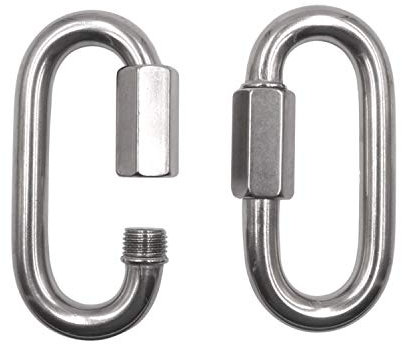 2x Ø6mm Edelstahl Schraubverbinder V4A 4-12 mm Materialstärke verschiedene Mengen