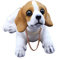 Wakauto Wackelkopf-Puppen, Schüttelkopf, Hund, Desktop-Ornament, Geschenk für Zuhause, Geschäft, Auto, Armaturenbrett, Dekoration