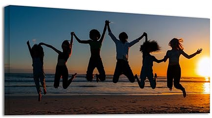 Laoife Custom Canvas Prints with Your Wedding Family Photo 40x20 Wall Art