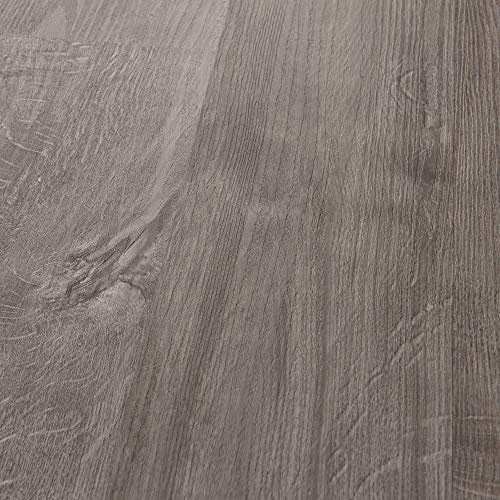 neu.holz Vinylboden Vanola Laminat Selbstklebend rutschfest Antiallergen Bodenbelag PVC-Platten 3,92 m² Slashed Oak