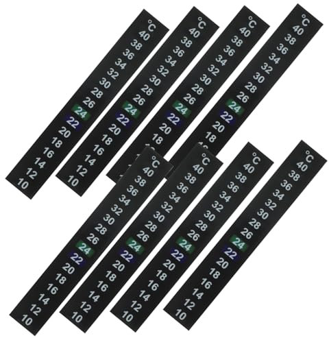 Hemobllo 15pcs Thermometer Sticker- Degree Celsius Traditional Temperature Display Digital Stick-on Thermometer for Fermenting, Brewing, Wine, Beer, Kombucha or Aquariums