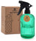 OFFIDIX Botella de cristal con pulverizador, botella de pulverización de mano de mano de la niebla fina, regadera con boquilla ajustable para jardinería interior y trabajo de limpieza (verde)