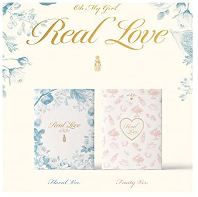 OH MY GIRL – 2. Album [Real Love] Album + gefaltetes Poster + extra Fotokarten-Set / K-Pop versiegelt (zufällige Version)