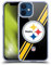Head Case Designs Licenciado Oficialmente NFL Rayas Logotipo de Pittsburgh Steelers Caso Funda de Gel Suave Compatible con Apple iPhone 12 Mini