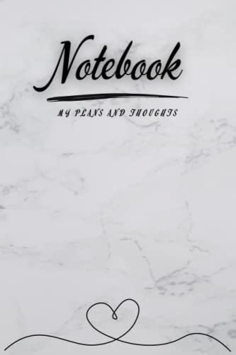 Notebook My plans and Thoughts Day Planner