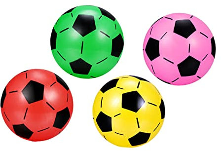 Inoomp Pelota Inflable De PláStico para NiñOs 20Cm - Ideal para Juegos De Playa Y Actividades Al Aire Libre Juguete Deportivo Unisex
